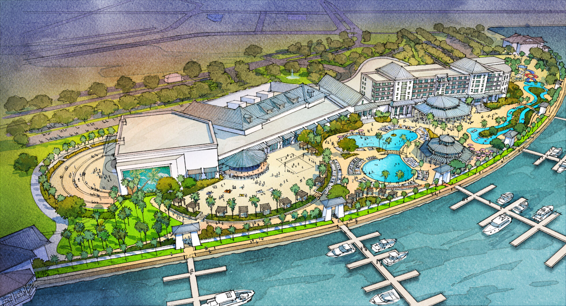 A $325 million casino is proposed in the Oak Harbor area near Slidell.